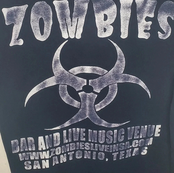 Zombie Bar‎ San Antonio TX Graphic Tee Size L - Picture 6 of 6